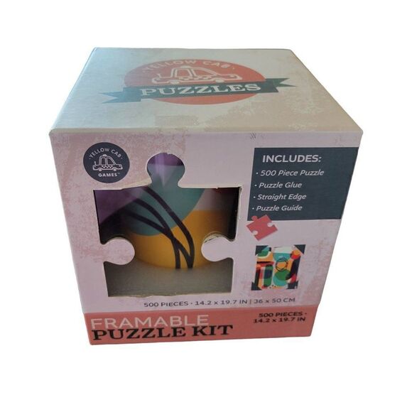 Yellow Cab Games Frameable Puzzle Kit - Artwork Puzzle (500 Piece) - Picture 5 of 7